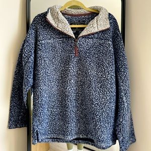 True Grit Frosty Tipped Pullover Jacket